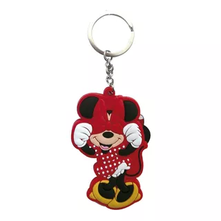 Chaveiro Borracha Minnie - Disney