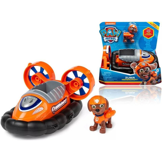 Paw Patrol Auto Patrulla Canina Aerodelizador De Zuma