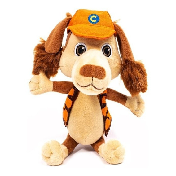 Perro Chocolo Explorador Peluche Oficial 5 Sonidos Español