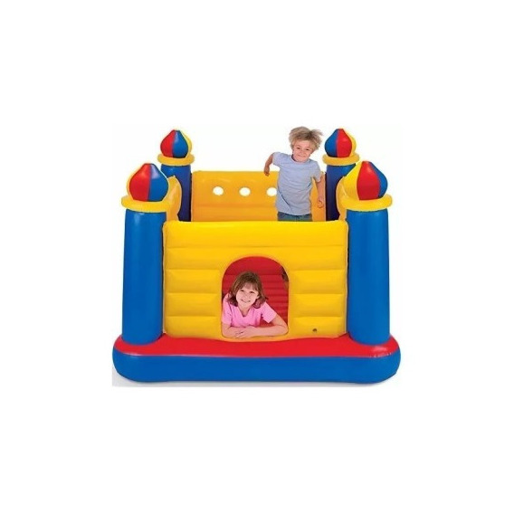 Castillo Inflable Intex Pelotero Saltarin Para Niños 175x175