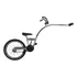 Bicicleta Caroninha Full con amortiguador para remolque Al-335, color gris