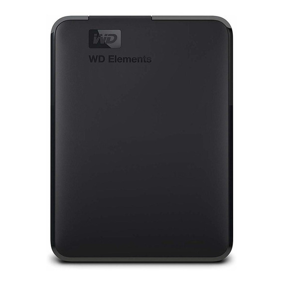Disco duro externo Western Digital WD Elements WDBU6Y0040BBK-WESN 4TB negro