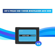 Kit 5 Peças Ssd 120gb Multilaser Axis 400