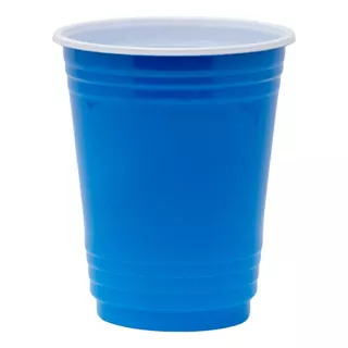 Copa Americana Beer Pong 50un, Taza Roja, Azul Y Negra