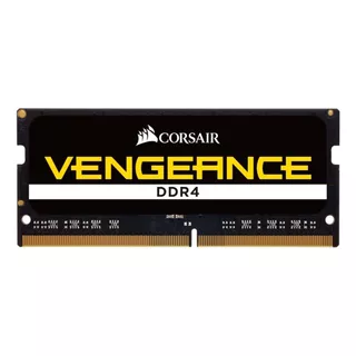 Memoria Ram Vengeance Gamer Color Negro 8gb 1 Corsair Cmsx8gx4m1a2400c16