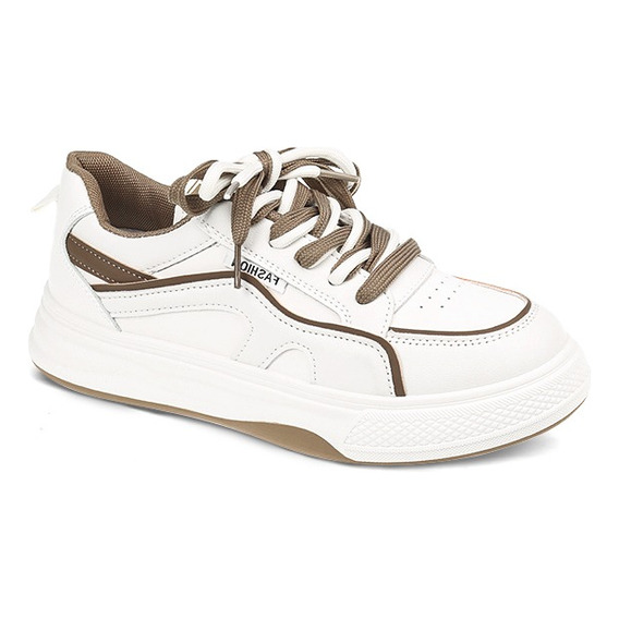 Zapatos Para Mujer Tenis Blancos De Dama Casuales Sregtee