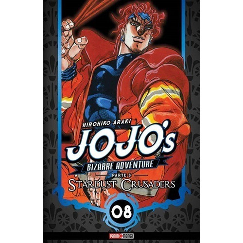Jojo's Bizarre Adventure Stardust Crusaders N.8, De Hirohiko Araki. Serie Jojo's Bizarre Adventure, Vol. 8. Editorial Panini, Tapa Blanda En Español.