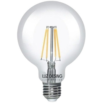 Lampara Globo Filamento Dimerizable Led 8w Vintage G95 