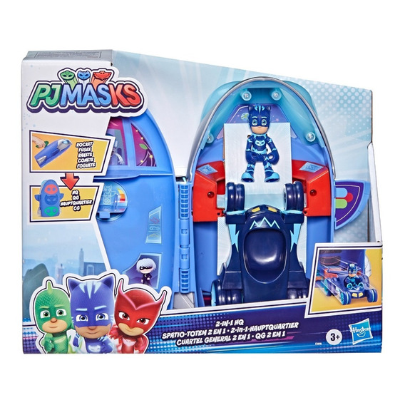 Playskool Pj Masks - Playset Cuartel General 2 - Hasbro