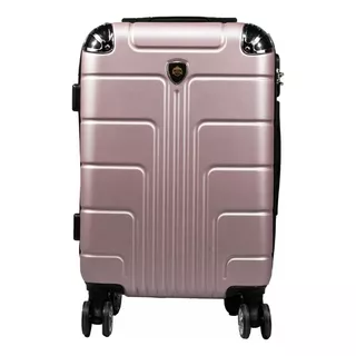 Maleta Jony Cabina 20cm De Ancho X 55cm De Alto X 34cm De Profundidad Color Rosa Diseño Lisa