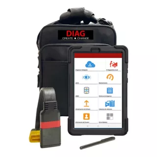 Scanner Automotriz Multimarca Diag Pro3, 8 PuLG Cables Obd1
