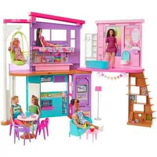 Barbie Casa Malibu Color Multicolor