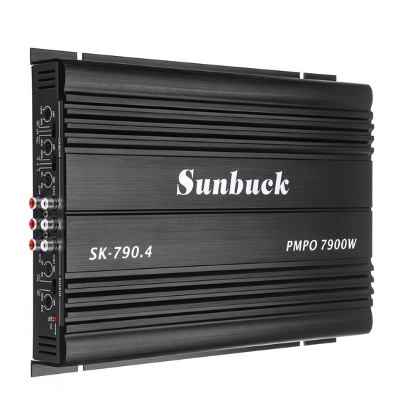 Sunbuck 7900w Amplificador De Audio Para Auto 4 Canales