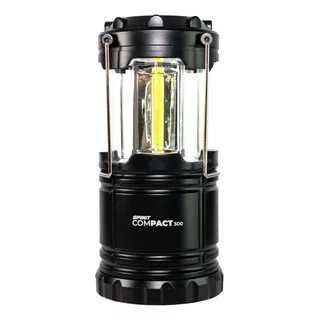 Farol Spinit Compact 300 Lumens Luz Emergencia Camping Color Negro