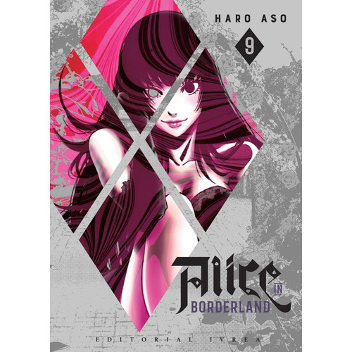 Alice In Borderland, De Haro Aso., Vol. 9. Editorial Ivrea, Tapa Blanda En Español, 2023