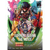 Póster Original Gurren Lagann The Movie 