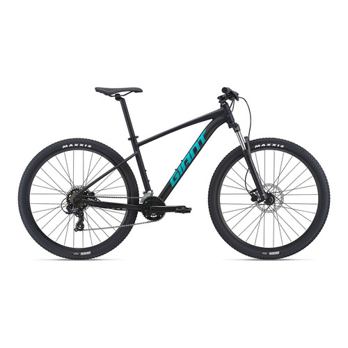 Mountain bike Giant Talon 3  2021 R29 XXL 7v cambios Shimano M315 y Shimano Tourney color negro/celeste  