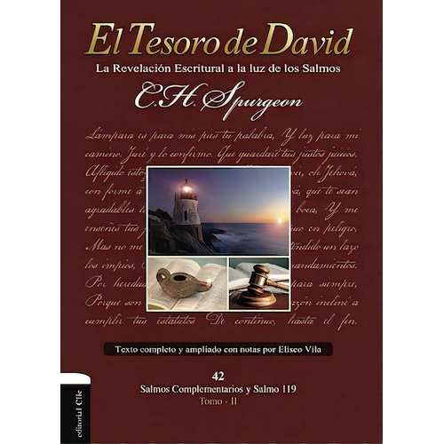 Tesoro de David (2), de Spurgeon, Charles. Editorial Clie, tapa dura en español, 2020