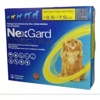Nexgard Spectra® Antipulgas Para Perros De 3.6 A 7.5 Kg