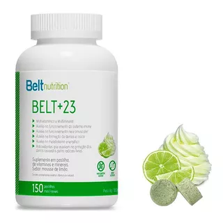 Multivitamínico - Belt +23 Mousse De Limão 150 Pastilhas