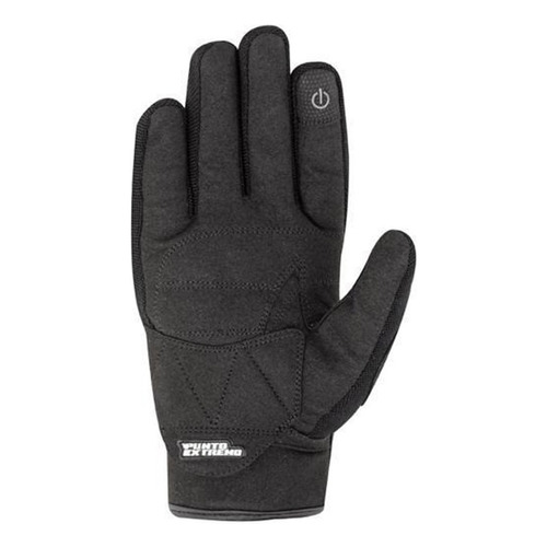 Guantes Textiles Punto Extremo Figther Negro Touch Talla S