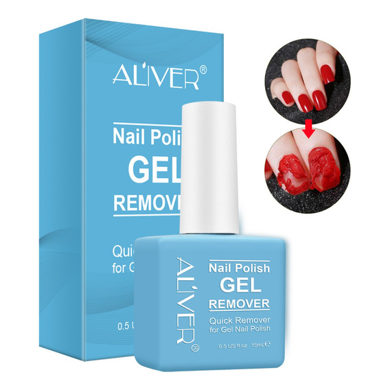 Remover De Gel Color Y Acrílico Para Uñas Esmalte Original