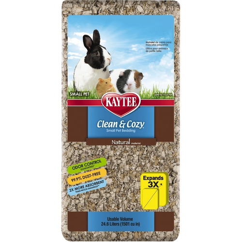 Sustrato Para Conejo/cuyo Super Absorbente Natural 24.6 Lts