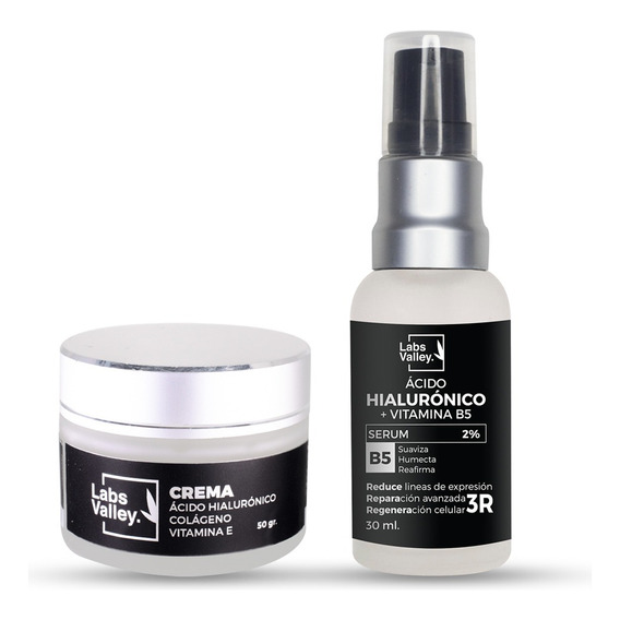 Pack Hialurónico B5 Y Crema Facial + Colágeno + Vitamina E