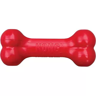 Juguete Rellenable Para Perros Kong Goodie Bone Large Rojo