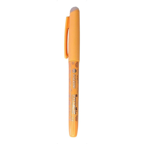 Boligrafo Roller Lapicera Borrable Pizzini Borramio Gel Color de la tinta Azul Color del exterior Naranja pastel