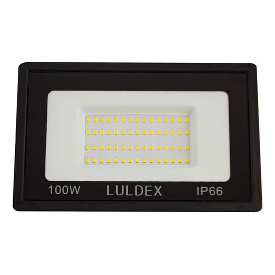 Reflector Led 100w Exterior Luz Fria Remate 110 - 220 Volts