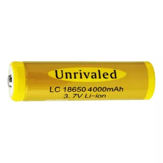 Unrivaled Lc 18650 Pila Cilíndrica 3.7v 4000 Mah Li-ion Con Tetón.