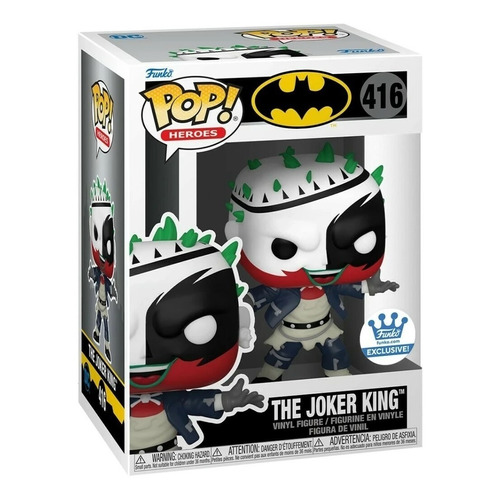 Funko Pop Heroes - The Joker King 416 - Funko.com Exclusive