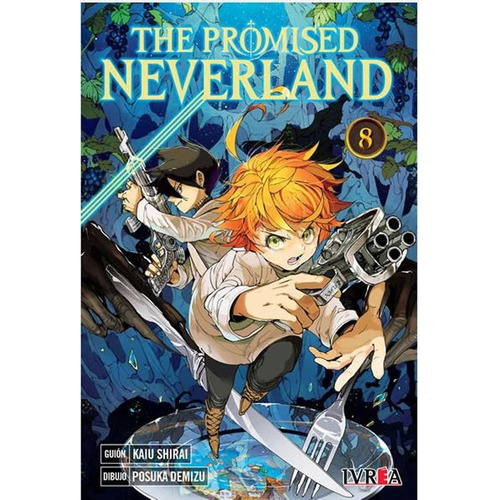 THE PROMISED NEVERLAND 08, de Kaiu Shirai / Posuka Demizu., vol. 8. Editorial Ivrea, tapa blanda en español, 2020