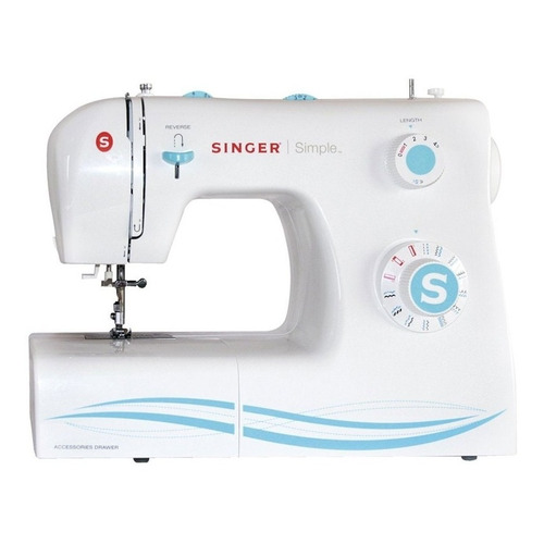 Máquina de coser recta Singer Simple 2263 portable blanca 110V - 120V