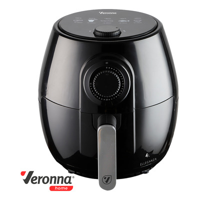 Fritadeira Air Fryer Elétrica 4 L 1400w 220v + Pegador Inox