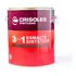 Pintura Esmalte Sintetico 3 En 1 0.900 Lts - Crisoles Acabado Tiza Semibrillo Color Blanco Tiza Semibrillo