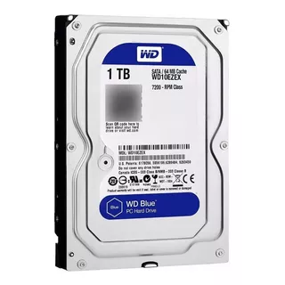 Disco Duro 1tb Sata Azul Blue Western Digital