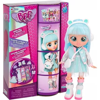 Muñeca Cry Babies Bebés Llorones Bff Kristal Original