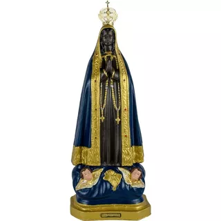 Imagem De Nossa Senhora Aparecida De Borracha (60 Cm )