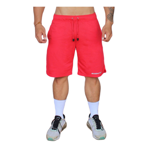 *** Pantaloneta Larga Regular Fit Ó Short De Hombre De Gym