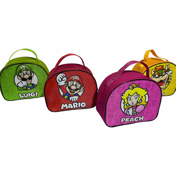 70 Loncheras Dulceros Personalizables  Mario Bros