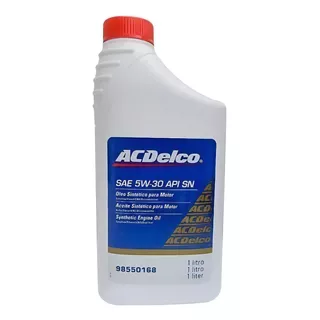 Aceite De Motor Sintético Acdelco 5w30 Para Automóviles, Camionetas Y Suv