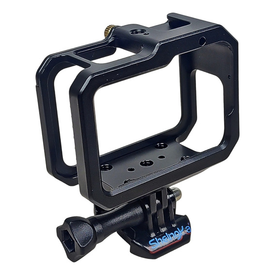 Carcasa Marco Jaula Premium Aluminio Gopro Hero 9a12 Black 