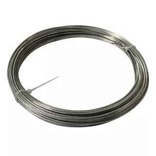 Arame Aluminio 3mm - Rolo 50 Metros (950g)