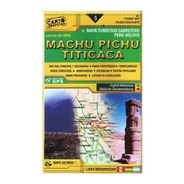 Mapa Rodoviário E Turístico Impresso Machu Pichu E Titicaca