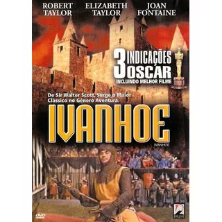 Ivanhoe - Dvd - Robert Taylor - Elizabeth Taylor - Novo