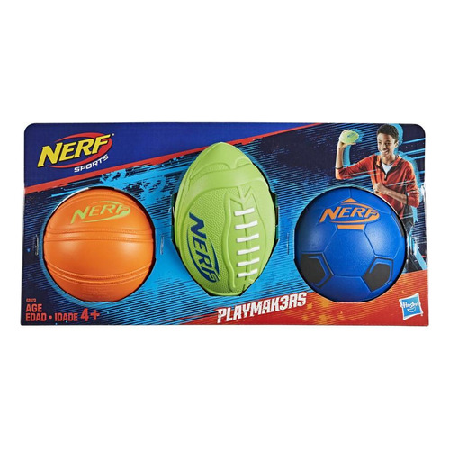 Nerf Sports: Playmak 3 Balones
