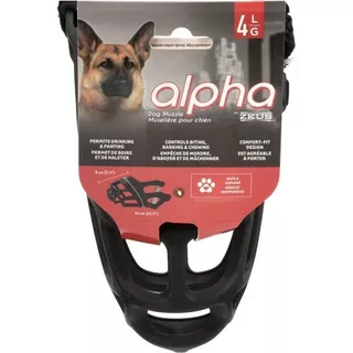 Bozal Canasta Super Resistente Para Perros Zeus Alpha Large