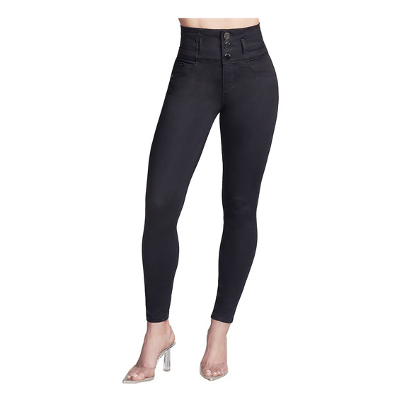 Pantalón Mezclilla Mujer Súper Skinny Cintura Alta Push Up